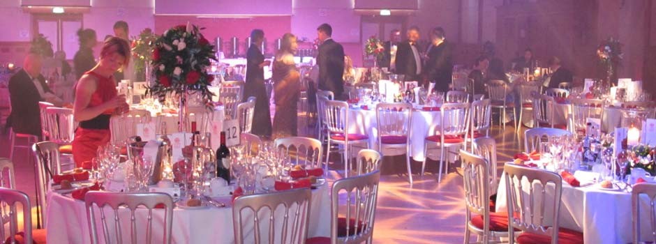 dinner tables at the enjoyEngland National awards 2010