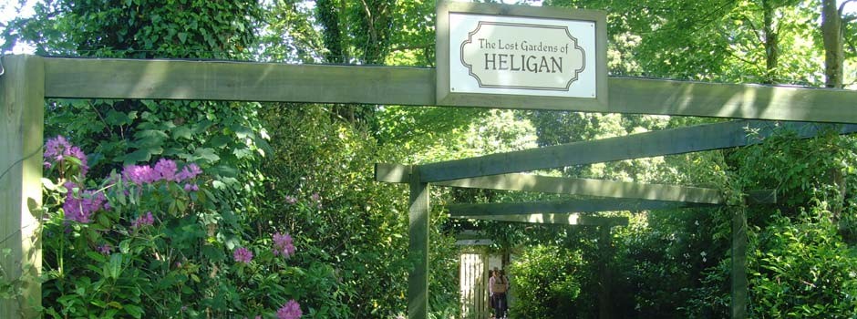 entrance to the Lost Gardens of Heligan