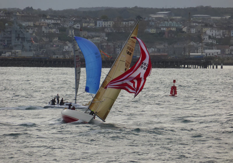 racing from Falmouth