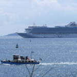 cruise ship visiting Falmouth
