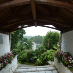 lych gate at St Just-in-Roseland church