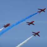 the Red Arrows in Falmouth the Red Arrows in Falmouth