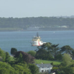 ship in the Carrick roads